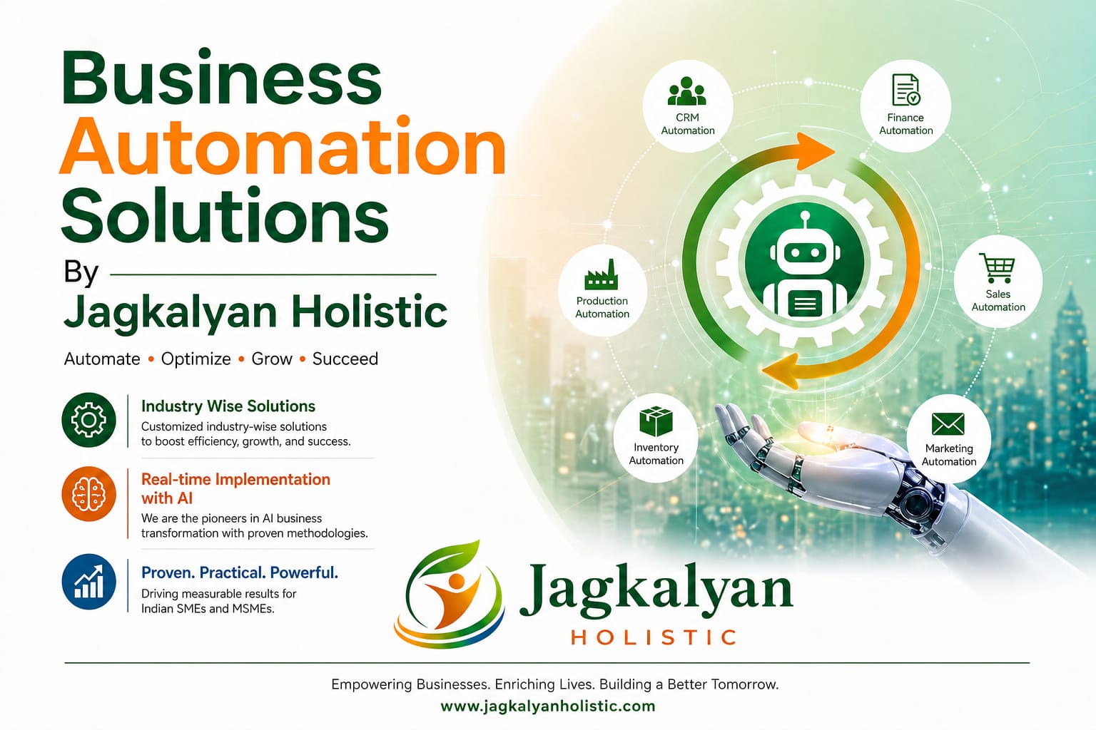 JK Automation – Business Automation Solutions by Jagkalyan Holistic